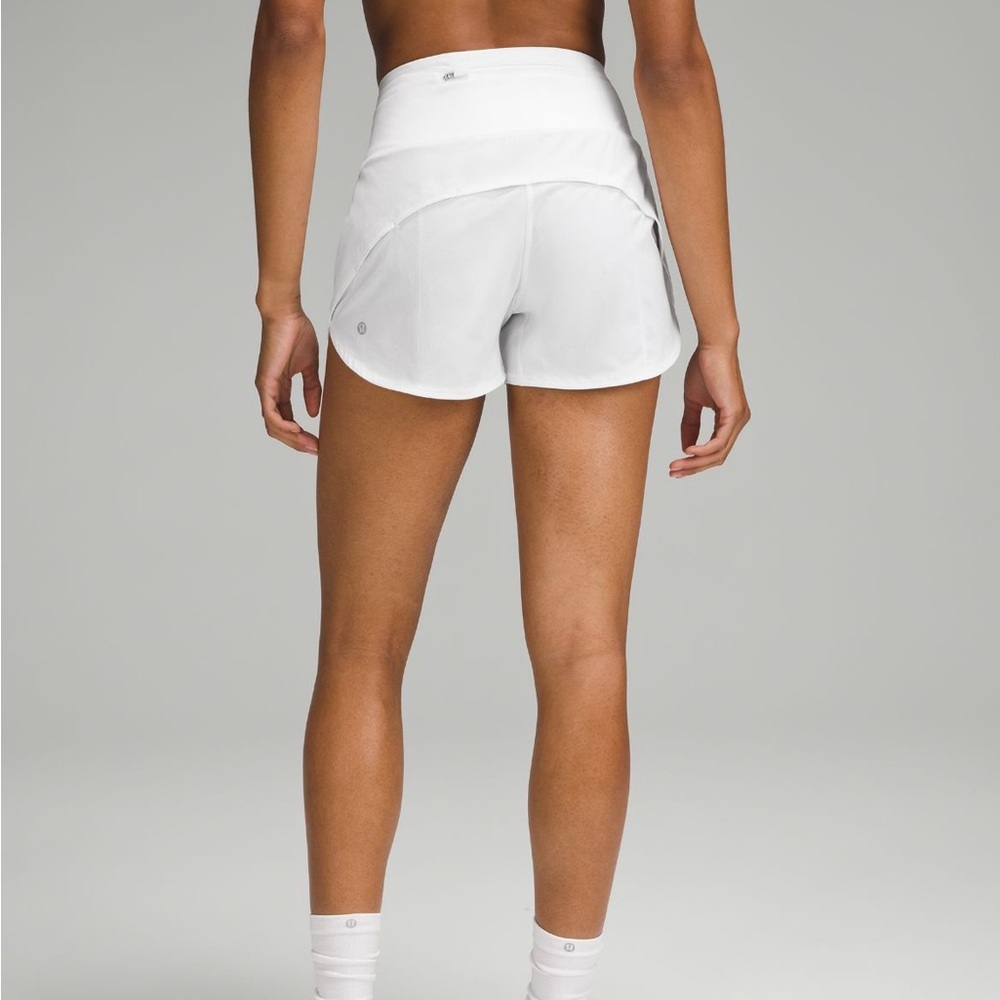 Lululemon High Rise Speed Short 4 Inch - Picture 2 of 6